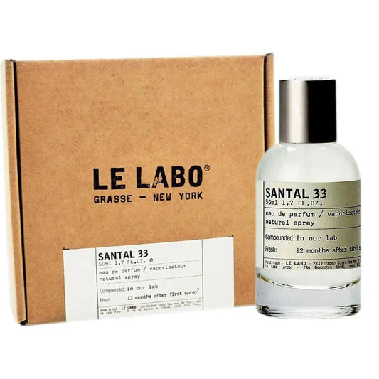 Santal 33 by Le Labo for Unisex Eau de Parfum Spray 3.4 Oz / 100 ML New With Box Discount Store